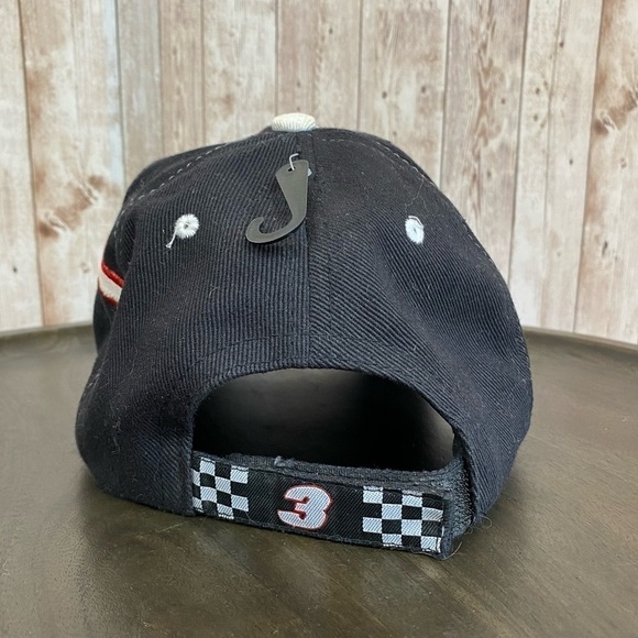Dale Earnhardt 3 Strapback Flames Checkered Cap - Picture 4 of 8